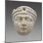 Head of Emperor Honorius as a Child, Late 4Th Century AD (Marble)-Roman-Mounted Giclee Print