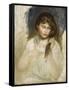 Head of Gabrielle, 1895-Pierre-Auguste Renoir-Framed Stretched Canvas