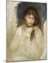 Head of Gabrielle, 1895-Pierre-Auguste Renoir-Mounted Giclee Print