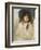 Head of Gabrielle, 1895-Pierre-Auguste Renoir-Framed Giclee Print