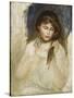 Head of Gabrielle, 1895-Pierre-Auguste Renoir-Stretched Canvas