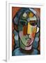 Head of Girl; Madchenkopf, C. 1915-16-Alexej Von Jawlensky-Framed Premium Giclee Print