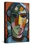 Head of Girl; Madchenkopf, C. 1915-16-Alexej Von Jawlensky-Stretched Canvas