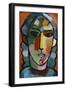 Head of Girl; Madchenkopf, C. 1915-16-Alexej Von Jawlensky-Framed Giclee Print