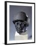 Head of Gudea, Prince of Lagesh, from Telloh Neo-Sumerian, C.2150-null-Framed Photographic Print