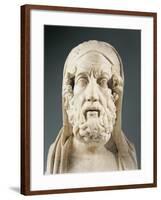 Head of Homer-null-Framed Giclee Print