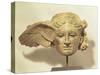 Head of Hypnos, or Sleep, an Auxiliary of Hades, Represented as a Winged Youth-null-Stretched Canvas