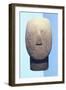 Head of Idol Sculpture, Greece, Cycladic Civilization, 3500-1050 Bc-null-Framed Giclee Print
