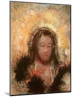 Head of Jesus-Odilon Redon-Mounted Giclee Print