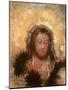 Head of Jesus-Odilon Redon-Mounted Giclee Print