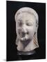 Head of Kouros from Heraion Di Samo-null-Mounted Giclee Print