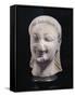 Head of Kouros from Heraion Di Samo-null-Framed Stretched Canvas