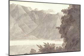 Head of Lake Geneva-Francis Towne-Mounted Giclee Print