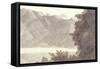 Head of Lake Geneva-Francis Towne-Framed Stretched Canvas