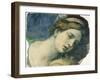 Head of Magdalene-Guido Reni-Framed Giclee Print