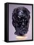 Head of Man with Nose Broken Sculpture by Auguste Rodin (1840-1917) 19Th Century Paris, Musee Rodin-Auguste Rodin-Framed Stretched Canvas