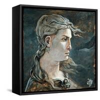 Head of Medusa, 1878-Elihu Vedder-Framed Stretched Canvas