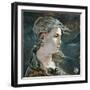 Head of Medusa, 1878-Elihu Vedder-Framed Giclee Print