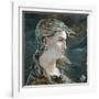 Head of Medusa, 1878-Elihu Vedder-Framed Giclee Print