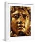 Head of Medusa, Gilded Bronze, 2nd - 3rd century, from Temple of Asclepius, Ulpia Traiana, Romania-null-Framed Photographic Print