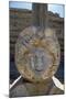 Head of Medusa in the Severan Forum of the Ancient Roman City of Leptis Magna, Libya-Vivienne Sharp-Mounted Photographic Print