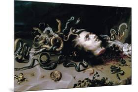 Head of Medusa-Peter Paul Rubens-Mounted Art Print