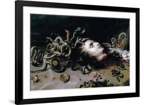 Head of Medusa-Peter Paul Rubens-Framed Premium Giclee Print
