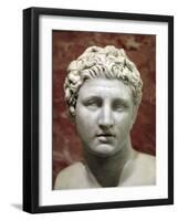 Head of Meleager, 2nd Century-null-Framed Photographic Print