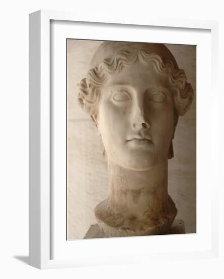 Head of Nike (Ii Century Ad), Agora Museum, Athens, Greece-Prisma Archivo-Framed Photographic Print