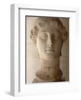 Head of Nike (Ii Century Ad), Agora Museum, Athens, Greece-Prisma Archivo-Framed Photographic Print