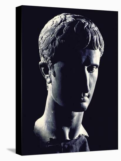 Head of Octavian: the Emperor Augustus-Gjon Mili-Stretched Canvas