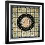 Head of Penelope on Stained Glass Window-Edward Burne-Jones-Framed Giclee Print