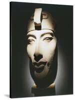 Head of Pharaoh Akhenaten, from Karnak-null-Stretched Canvas