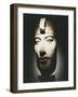 Head of Pharaoh Akhenaten, from Karnak-null-Framed Giclee Print