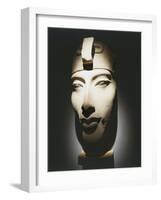 Head of Pharaoh Akhenaten, from Karnak-null-Framed Giclee Print