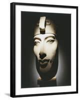 Head of Pharaoh Akhenaten, from Karnak-null-Framed Giclee Print