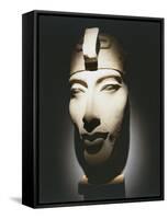 Head of Pharaoh Akhenaten, from Karnak-null-Framed Stretched Canvas