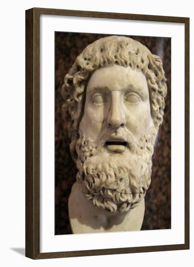 Head of Philoctetes, 2nd Century-null-Framed Photographic Print