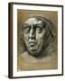 Head of Pope Leo X-Giulio Romano-Framed Giclee Print