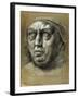 Head of Pope Leo X-Giulio Romano-Framed Giclee Print