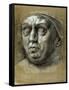 Head of Pope Leo X-Giulio Romano-Framed Stretched Canvas