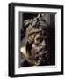 Head of Prophet, Bronze Panel-Lorenzo Ghiberti-Framed Giclee Print