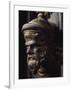 Head of Prophet, Bronze Panel-Lorenzo Ghiberti-Framed Giclee Print