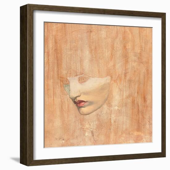 Head of Proserpine, 1872-Dante Gabriel Charles Rossetti-Framed Giclee Print