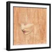 Head of Proserpine, 1872-Dante Gabriel Charles Rossetti-Framed Giclee Print