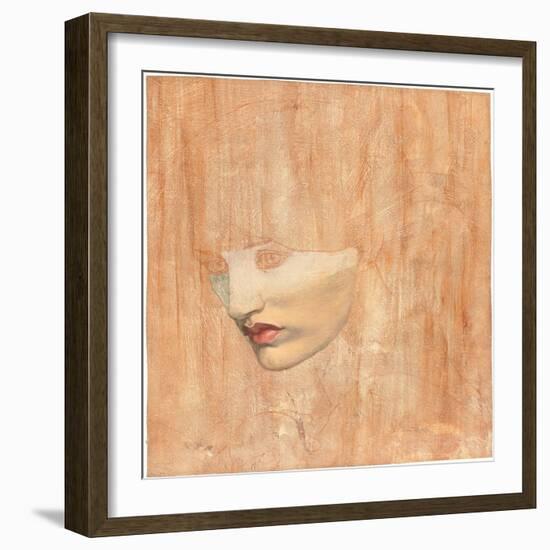 Head of Proserpine-Dante Gabriel Rossetti-Framed Giclee Print