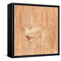 Head of Proserpine-Dante Gabriel Rossetti-Framed Stretched Canvas