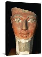 Head of Queen Hatshepsut from Deir El-Bahari-null-Stretched Canvas