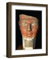 Head of Queen Hatshepsut from Deir El-Bahari-null-Framed Giclee Print