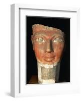 Head of Queen Hatshepsut from Deir El-Bahari-null-Framed Giclee Print